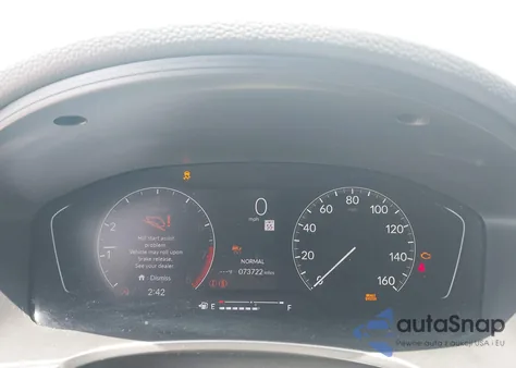 2022 Honda Civic Sport z USA, uszkodzony, nr VIN 2HGFE2F55NH572762